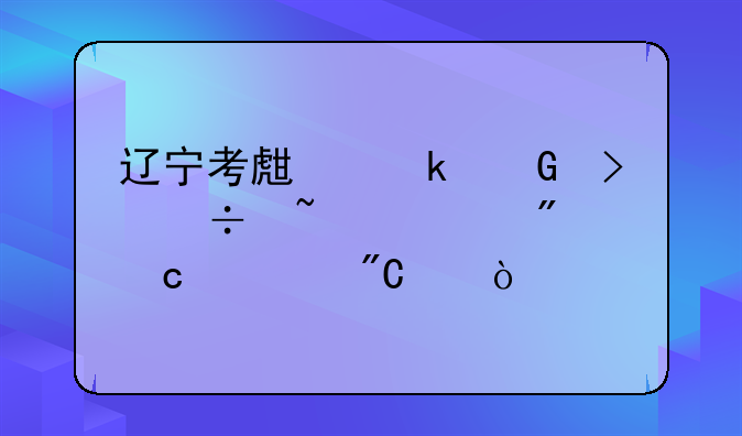 辽宁考生多少号能查询到高考成绩？